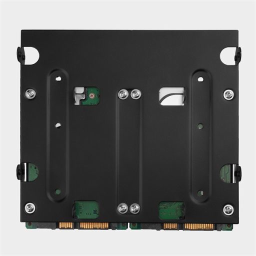 AXAGON RHD-435 5,25"-ről 4 db 2.5" vagy 1 db 3.5" és 2 db 2.5" SSD/HDD beépítő keret