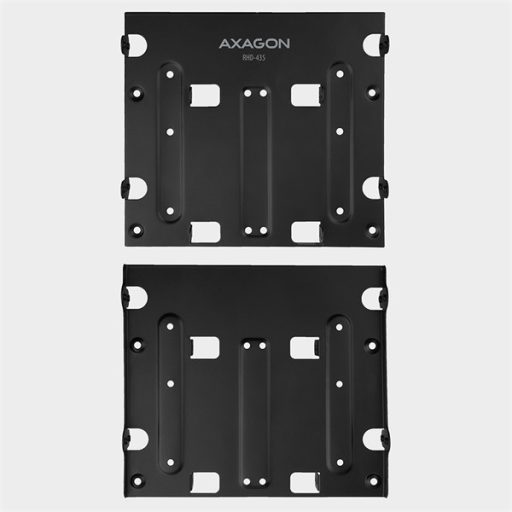AXAGON RHD-435 5,25"-ről 4 db 2.5" vagy 1 db 3.5" és 2 db 2.5" SSD/HDD beépítő keret