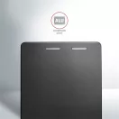 AXAGON RSS-M2B M. 2 SSD ház, fekete