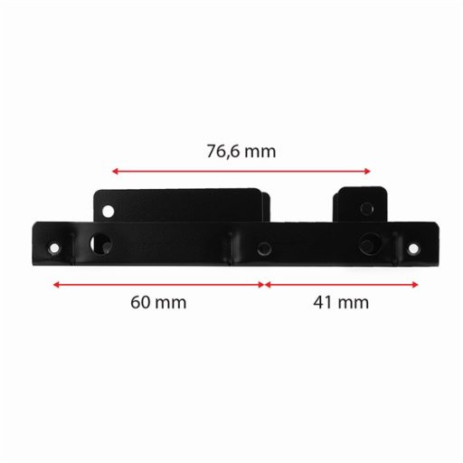 AXAGON RHD-225 3,5"-ről 2,5"-re fekete SSD/HDD beépítő keret