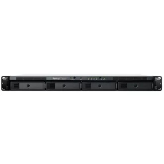   SYNOLOGY NAS 4 fiókos AMD Ryzen R1600 2x3,1GHz, 2GB DDR4 ECC, 2x1GbE, Rackes, RS422+