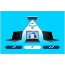 KENSINGTON Monitorszűrő (2-way Removable Privacy Screen Filter for 14" Laptops 16:9)