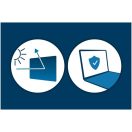 KENSINGTON Monitorszűrő (2-way Removable Privacy Screen Filter for 14" Laptops 16:9)