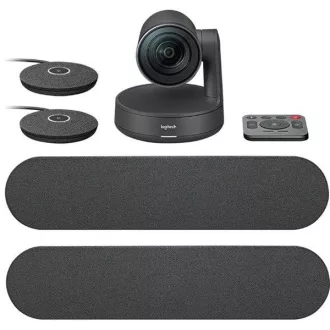   LOGITECH Webkamera - RALLY PLUS Ultra HD Konferencia rendszer, UK/HONG KONG