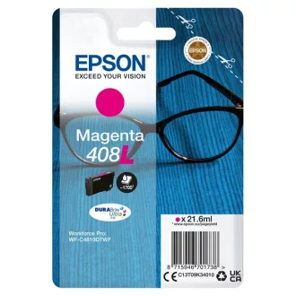   EPSON Tintapatron DURABrite Ultra tinta / Spectacles – 408/408L (XL, Magenta)