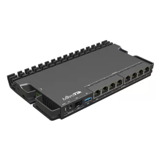   MIKROTIK Vezetékes Router 7x1000Mbps + 1x2500Mbps + 1xSFP+, Beltéri, RB5009UPR+S+IN