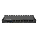 MIKROTIK Vezetékes Router 7x1000Mbps + 1x2500Mbps + 1xSFP+, Beltéri, RB5009UPR+S+IN