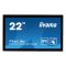 iiyama touch monitor, 21,5", 1920x1080, 16:9, 300cd, 8ms, 1000:1,VGA/HDMI/DP, Open frame, TF2234MC