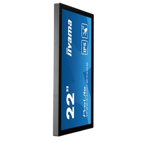 iiyama touch monitor, 21,5", 1920x1080, 16:9, 300cd, 8ms, 1000:1,VGA/HDMI/DP, Open frame, TF2234MC