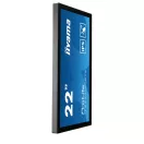 iiyama touch monitor, 21,5", 1920x1080, 16:9, 305cd, 8ms, 1000:1,VGA/HDMI/DP, Open frame, TF2234MC