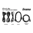 iiyama touch monitor, 15,6", 1920x1080, 16:9, 405cd, 28ms, 700:1,VGA/HDMI/DP, open frame, TF1634MC