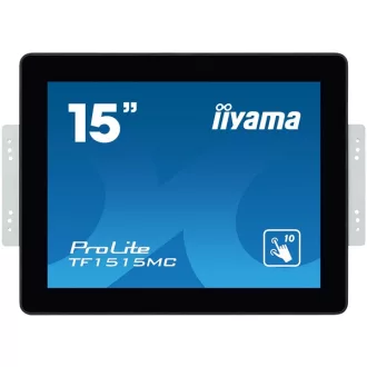   iiyama touch monitor, 15", 1024x768, 4:3 315cd, 8ms, 800:1,VGA/HDMI/DP, Open frame, TF1515MC
