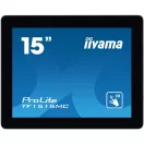 iiyama touch monitor, 15", 1024x768, 4:3 315cd, 8ms, 800:1,VGA/HDMI/DP, Open frame, TF1515MC
