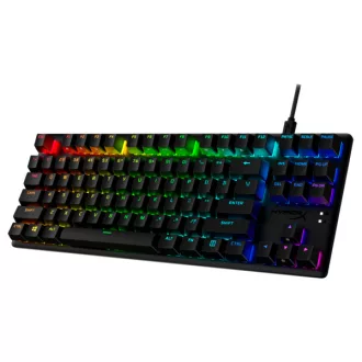   HP HYPERX vezetékes mechanikus gaming billentyűzet Alloy Origins Core PBT kék switch - amerikai lokalizáció