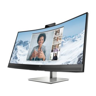  HP konferenciamonitor E34m G4 34" AG ívelt 3440x1440, 21:9, 3000:1, 400cd, 5ms, HDMI, DisplayPort, USB-C - fekete/ezüst