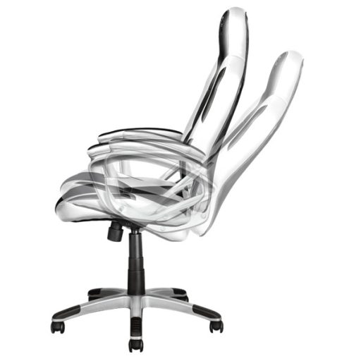 TRUST Gaming szék (GAMING CHAIR GXT 705W RYON), Fehér