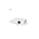EPSON Projektor - CO-FH02 (3LCD, 1920x1080 (Full HD), 16:9, 3000 AL, 16 000:1, HDMI/USB/WiFi/Android TV)