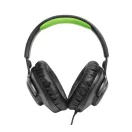 JBL Quantum 100X Console (Vezetékes, gaming fejhallgató levehető mikrofonnal), Fekete/Zöld