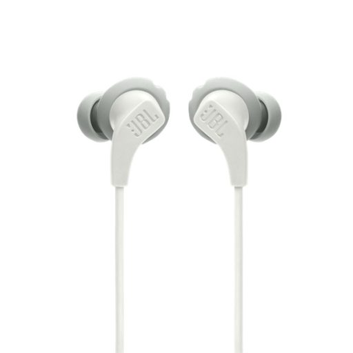 JBL Endurance Run 2 Wired (Vezetékes sport fülhallgató), Fehér