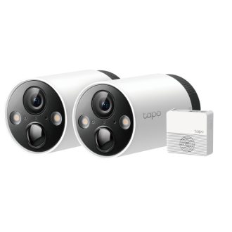   TP-LINK Wireless Kamera Cloud beltéri/kültéri éjjellátó, TAPO C420S2(2-PACK)