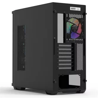   ZALMAN Ház Midi ATX Z10 PLUS Tápegység nélkül, Fekete RGB