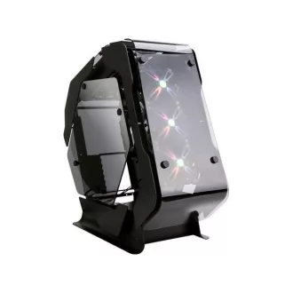   ZALMAN Ház Midi ATX Z500 Tápegység nélkül, Fekete RGB Üvegfalú