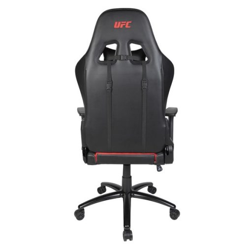 KONIX - UFC "Elite" Gaming Szék Fejtámasszal + Deréktámasszal, Fekete-Piros