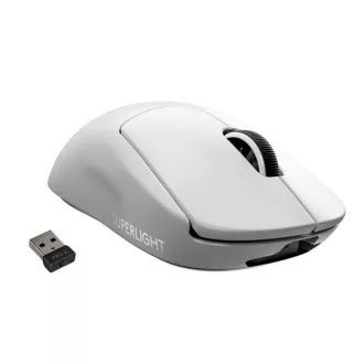   LOGITECH Egér - Pro X Superlight Vezeték Nélküli Gaming, Fehér