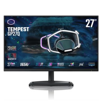   COOLER MASTER MiniLED Monitor 27" TEMPEST GP27Q, 2K WQHD 2560x1440, 2xHDMI2.0/1xDisplayport