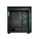 CHIEFTEC Ház Gaming Scorpion 4, ATX, 4x120mm RGB ventilátor, RGB vezérlő, Tápegység nélkül, Edzett Üveg, Fekete