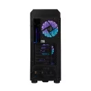 CHIEFTEC Ház Gaming Scorpion 4, ATX, 4x120mm RGB ventilátor, RGB vezérlő, Tápegység nélkül, Edzett Üveg, Fekete