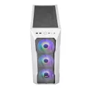 COOLER MASTER Ház ATX MasterBox TD500 MESH V2, Tápegység nélkül, Edzett Üveg, fehér