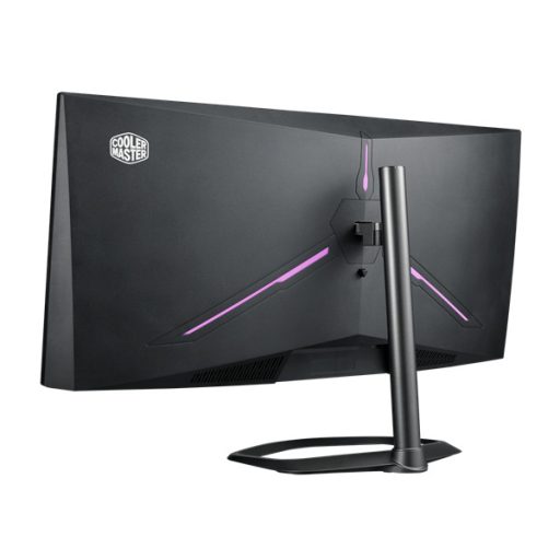COOLER MASTER Ívelt VA Monitor Quantum Dot, 34" GM34-CW, 144Hz, UWQHD 3440x1440, FreeSync2, 2xHDMI2.0/1xDisplayport1.2