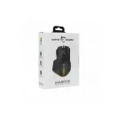 WHITE SHARK GM-9006B MARROK gamer egér, fekete, 12000 dpi