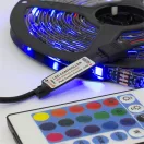 WHITE SHARK HELIOS-5 RGB SMD 0505 LED tekercs, 5m, IP65, távirányítóval