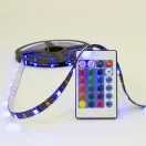 WHITE SHARK HELIOS-5 RGB SMD 0505 LED tekercs, 5m, IP65, távirányítóval