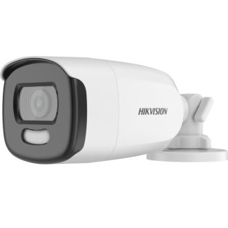   HIKVISION IP Csőkamera kültéri éjjellátó 5 Megapixel 2.8mm Fix Objektív IR 40m (Analóg HD) TVI ColorVu Pro