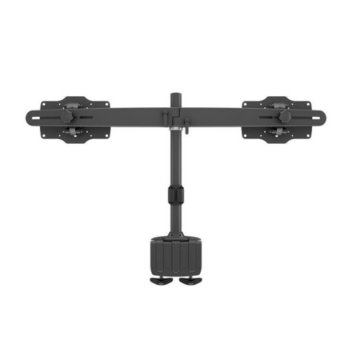 MULTIBRACKETS Asztali konzol (2 képernyős rögzítőkar), M VESA Desktopmount Dual Desk Clamp 24-32" (max.VESA: 200x200 mm)