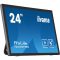 IIYAMA touch IPS monitor 23.8" T2455MSC-B1, 1920x1080, 16:9, 350cd/m2, 5ms, HDMI/DP/2xUSB, hangszóró, webkamera
