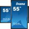 iiyama 24/7 interaktív kijelző, 54,6", 3840x2160, 16:9, 500cd, 8ms, 1200:1, HDMI/USB/Ethernet, T5562AS