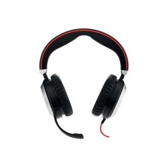   JABRA Fejhallgató - Evolve 80 UC Stereo Vezeték Nélküli/USB Adapter, Mikrofon