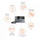 GIGASET Fusion, VOIP All-In-One telefonrendszer,FX800W PRO, Telefon+Mini-PBX+DECT bázisállomás+Okosotthon vezérlőközpont