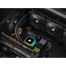 CORSAIR CPU hűtő iCUE H115i RGB ELITE (vízhűtés), 2 Ventilátoros, LGA1700 támogatással, fekete