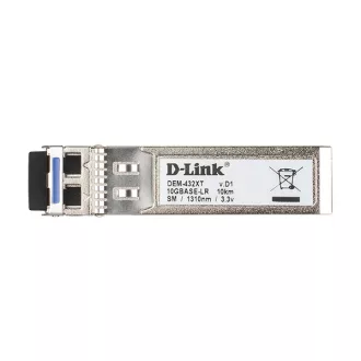   D-LINK Switch SFP+ Modul 10GBase-LR + LC adóvevő, DEM-432XT/10 (10-PACK)