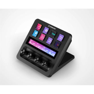   CORSAIR ELGATO STREAM DECK+, 8 Testreszabható LCD Billentyű, Audio mixer, LCD Érintőpanel, fekete