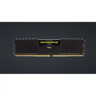 CORSAIR Memória VENGEANCE DDR4 8GB 3200MHz C16 LPX, fekete