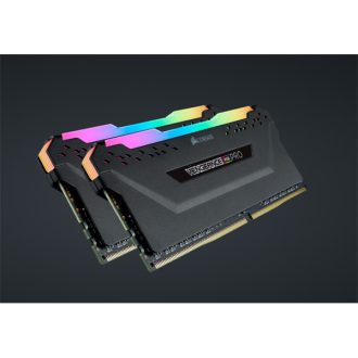   CORSAIR Memória VENGEANCE RGB PRO DDR4 16GB 3600MHz C18 (Kit of 2), AMD Ryzen Memory Kit, fekete