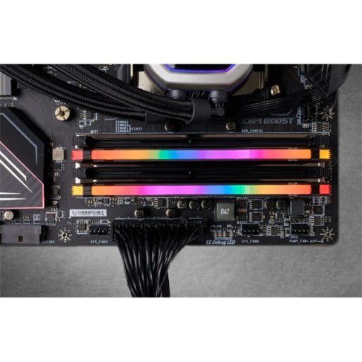 CORSAIR Memória VENGEANCE RGB PRO DDR4 16GB 3600MHz C18 (Kit of 2), AMD Ryzen Memory Kit, fekete