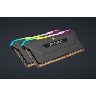   CORSAIR Memória VENGEANCE RGB PRO DDR4 32GB 3200MHz C16 SL (Kit of 2), fekete