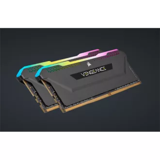   CORSAIR Memória VENGEANCE RGB PRO DDR4 32GB 3200MHz C16 SL (Kit of 2), fekete